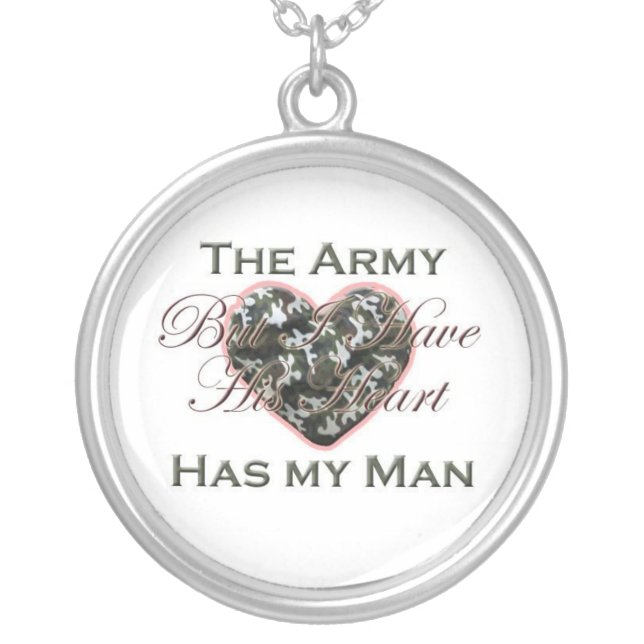 Army Wife Necklace (Front)