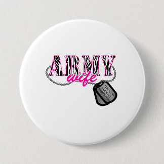 Army Wife Pinback Button