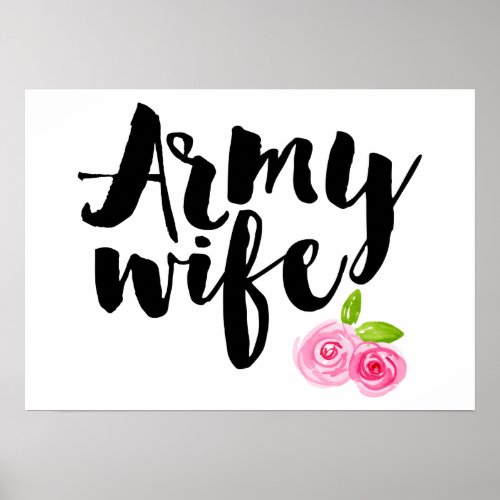 Army Wife Poster