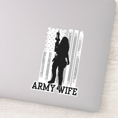 Army Wife Sticker