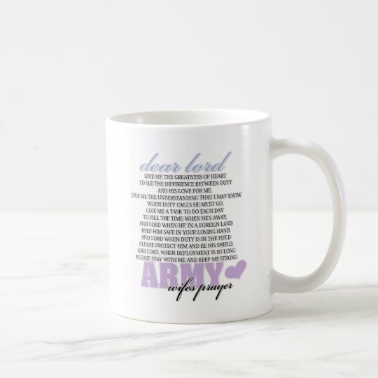 Army Wife's Prayer Coffee Mug
