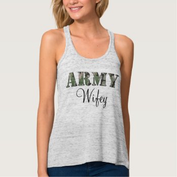 Army Wifey Tank Top by INAVstudio at Zazzle