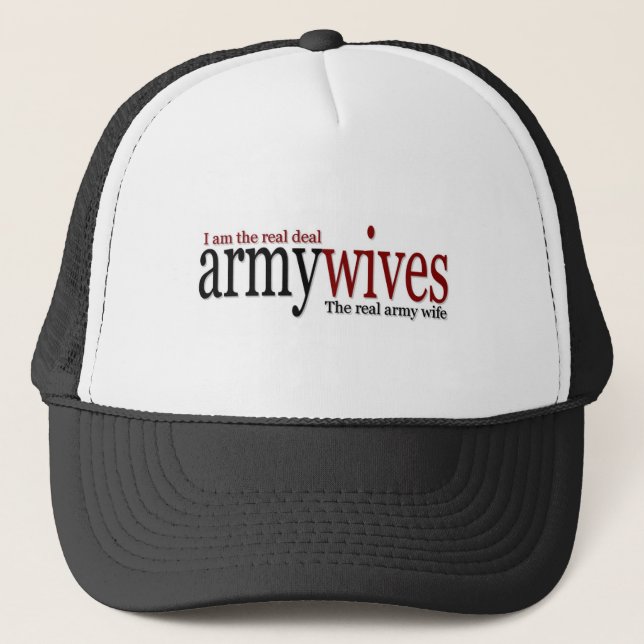 army wives trucker hat (Front)
