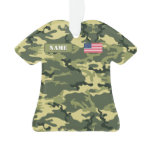 Army Woodland Camouflage Ornament