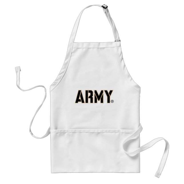 Army Wordmark Adult Apron (Front)