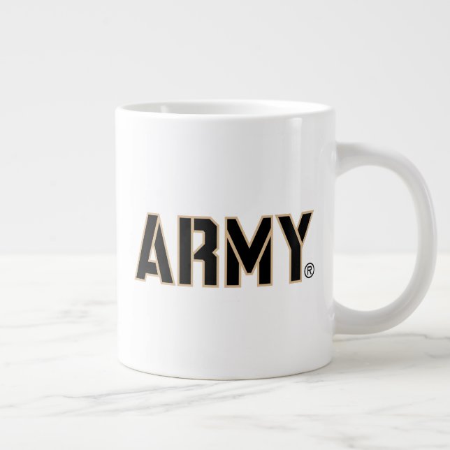 Army Wordmark Giant Coffee Mug (Right)