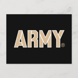 Army Wordmark Invitation Postcard