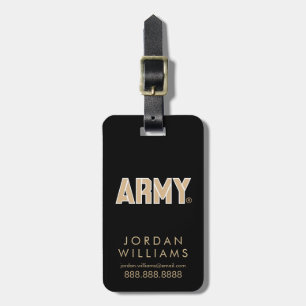 Army Wordmark Luggage Tag