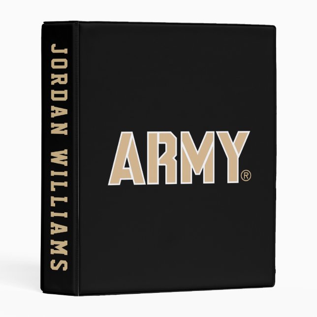 Army Wordmark Mini Binder (Front/Spine)