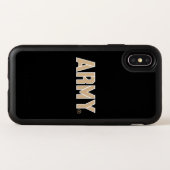 Army Wordmark Otterbox iPhone Case (Back Horizontal)