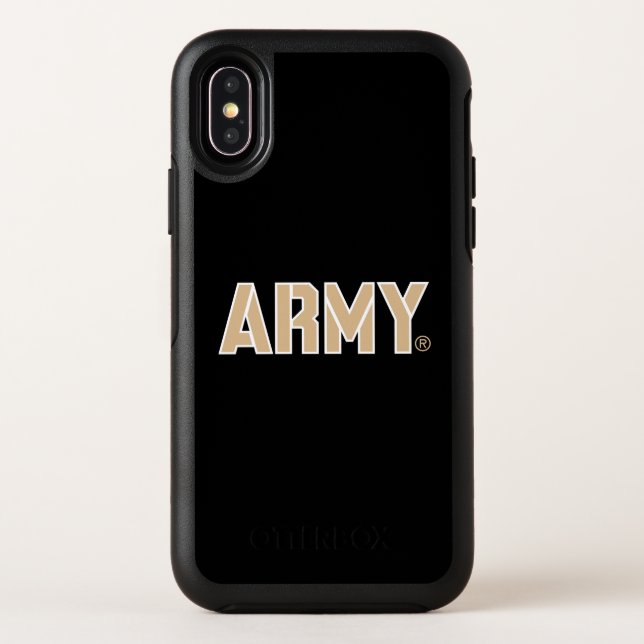 Army Wordmark Otterbox iPhone Case (Back)