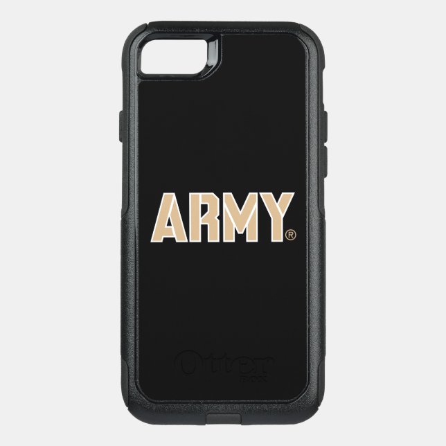 Army Wordmark Otterbox iPhone Case (Back)