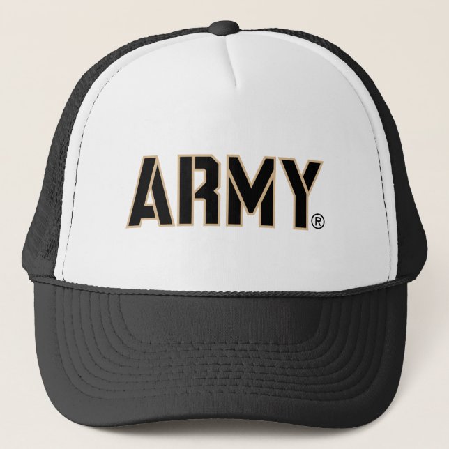 Army Wordmark Trucker Hat (Front)