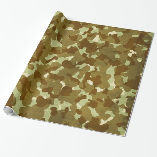 army wrapping paper | Zazzle