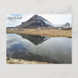 Arnarstapi and Mt. Stapafell, Iceland Postcard