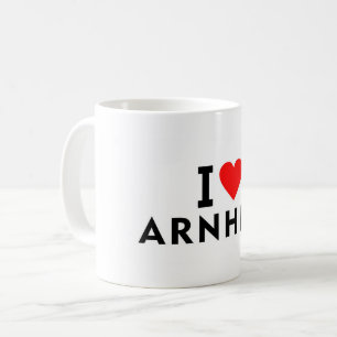 Arnhem Netherlands love city heart like travel Coffee Mug