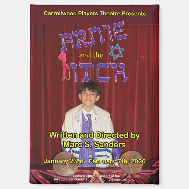 Arnie and the Itch Poster Magnet (Front)