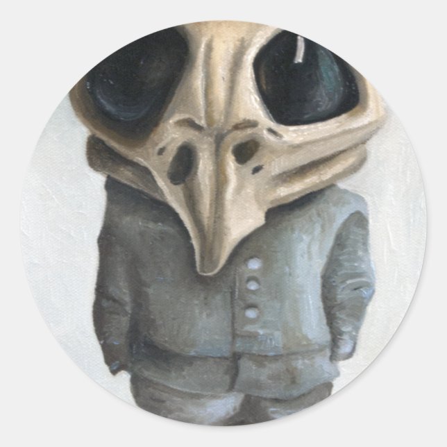 Arnie Classic Round Sticker (Front)