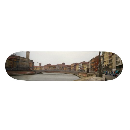 Arno, Pisa, Italia Skateboard Deck