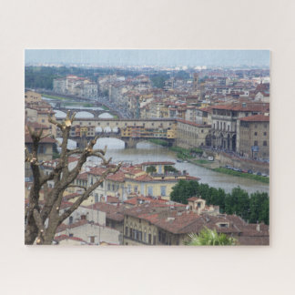 Arno River and Ponte Vecchio Jigsaw Puzzle
