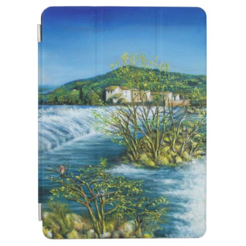 ARNO RIVER AT ROVEZZANO Florence Tuscany Landscape iPad Air Cover