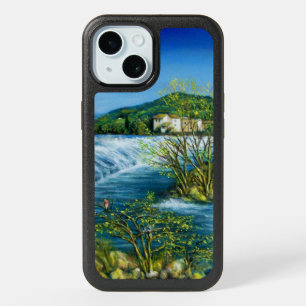 ARNO RIVER AT ROVEZZANO Florence Tuscany Landscape iPhone 15 Case