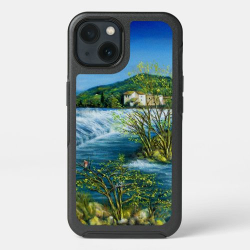 ARNO RIVER AT ROVEZZANO Florence Tuscany Landscape iPhone 13 Case