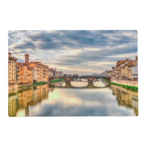 Arno riverFlorence Placemat