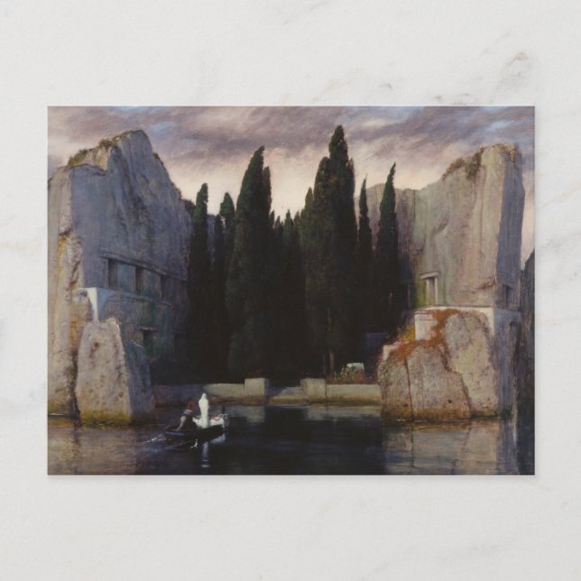 Arnold Böcklin - The Isle of the Dead Postcard (Front)