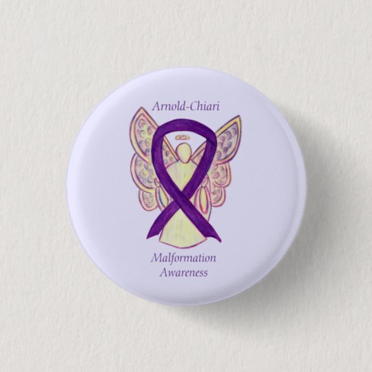 Arnold-chiari Malformation Awareness Ribbon Pin 