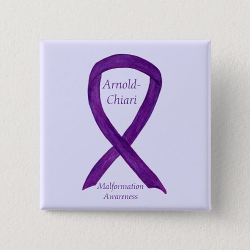 Arnold_Chiari Malformation Awareness Ribbon Pin
