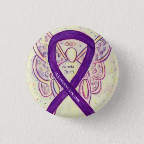 Arnold_Chiari Malformation Awareness Ribbon Pin