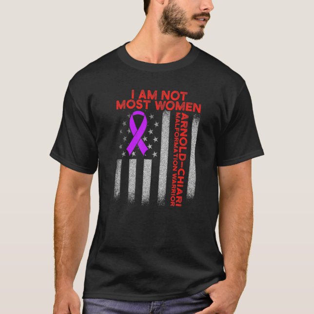 Arnold Chiari Malformation Warrior Love Survivor A T-Shirt (Front)