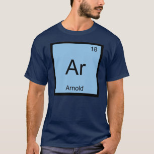 Arnold Name Chemistry Element Periodic Table T-Shirt