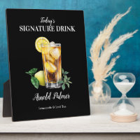 Arnold Palmer Signature Drink Cocktail Bar Sign