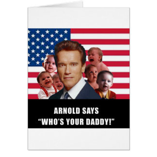 Arnold Says Cards