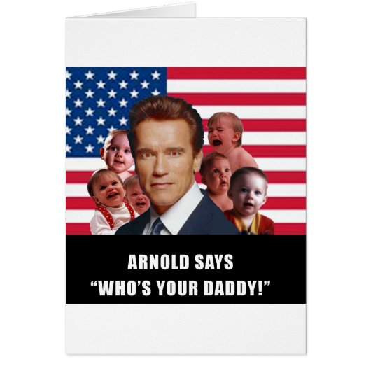 Arnold Says Cards (Front)