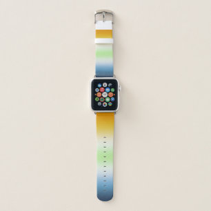 AroAce Agender Ombre Flag  Apple Watch Band