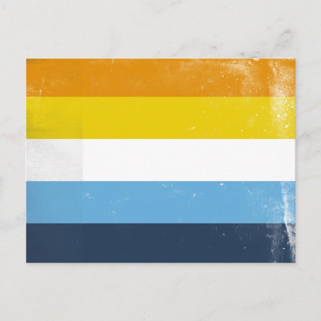 Aroace (Aromantic-Asexual) Holiday Postcard (Front)