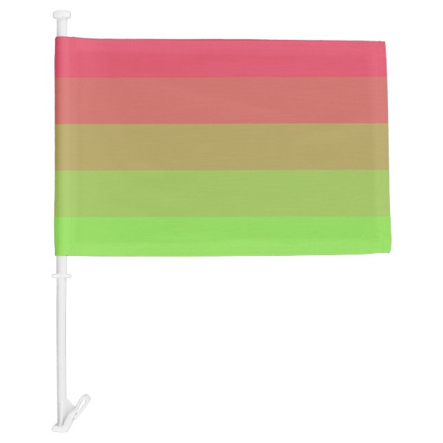Aroflux Pride Car Flag (Front)