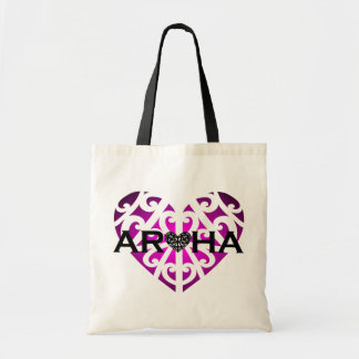 "Aroha" Print Tote Bag