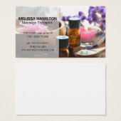 Aroma Therapy | Spa Oils and Salts (Front & Back)