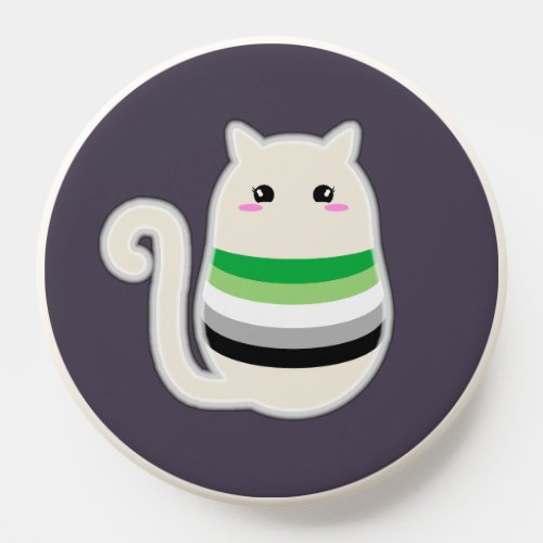 Aromantic Cat PopSocket