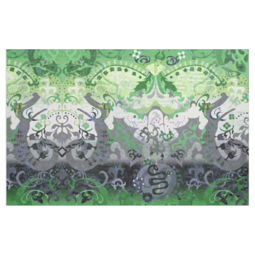 Aromantic Dragon Damask Aro Pride Flag Colors Fabr Fabric