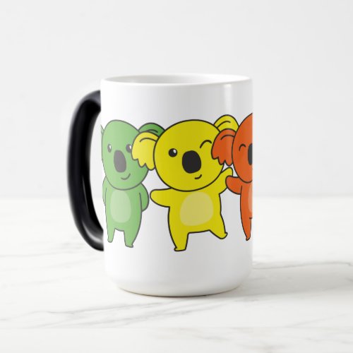 Aromantic Flag Pride Lgbtq Cute Koala Magic Mug