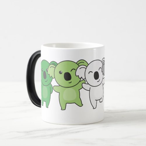 Aromantic Flag Pride Lgbtq Cute Koala Magic Mug