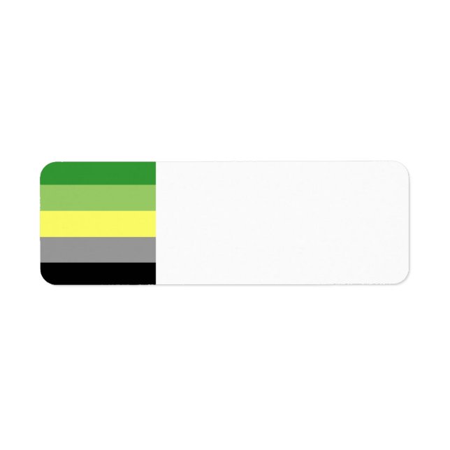 aromantic label (Front)