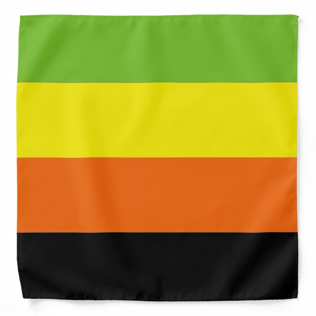 AROMANTIC PRIDE BANDANA (Front)