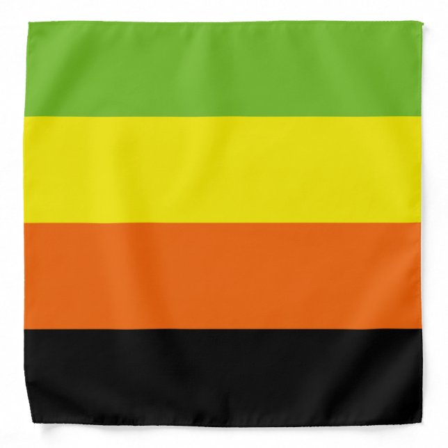 Aromantic Pride Bandana (Front)