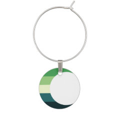  Aromantic Pride Crescent Moon Wine Charm